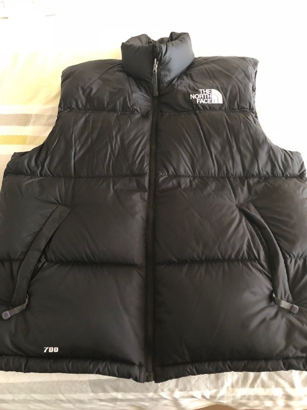 north face gilet xxl